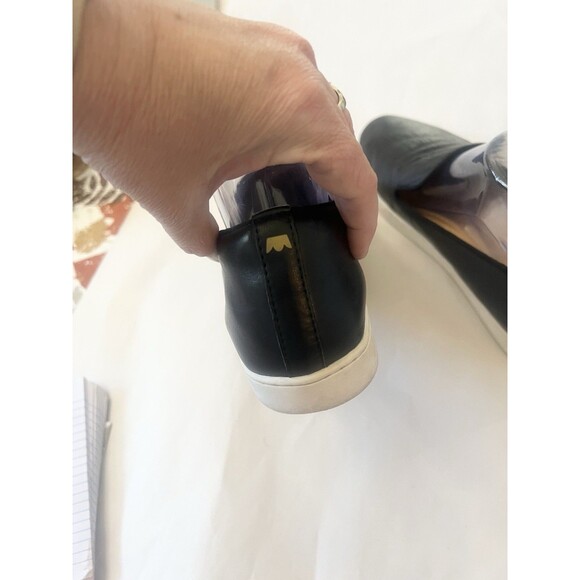 Birdies The Starling Size 9.5 Black Leather Flats Slip On Loafers Shoes Flats - Picture 3 of 8